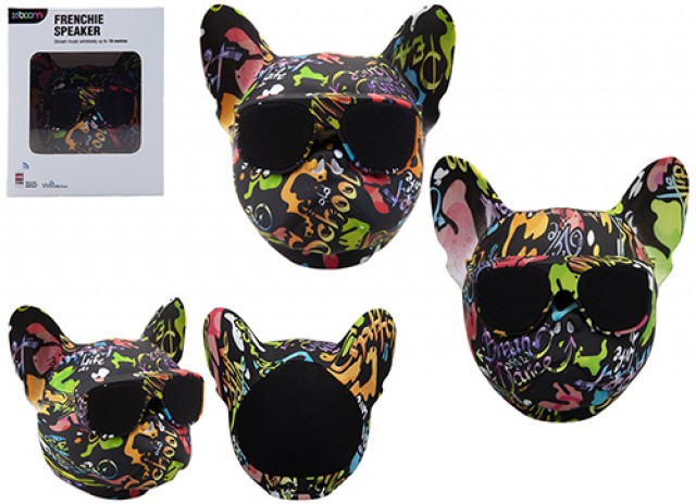 BOOM WIRELESS SPEAKER – Dog Graffiti Slyle cm – In box (cm) 2ass…x12